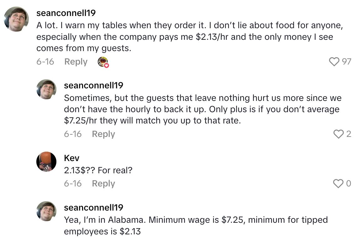 Screenshot 2025 07 02 at 9.25.40 AM I made a mistake.   A Texas Roadhouse Customer Wasnt Happy About The Macaroni And Cheese He Ordered